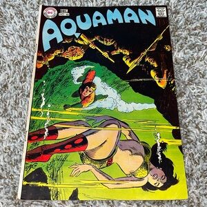 VINTAGE 1969 DC COMICS Aquaman Origin Retold Silver Age Comic #48